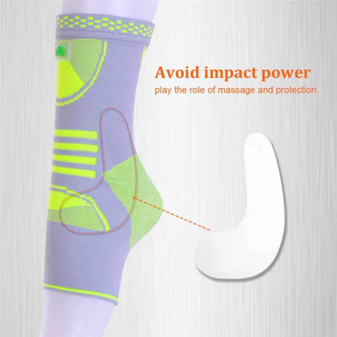 Wear Compression Foot & Ankle Brace Socks for Sprained Ankle Compression Sleeve - Plantar Fasciitis Relief Brace, Foot Support for Women & Men - Tendonitis & Arthritis Foot Sleeve, Stabilizing Ankle Wrap